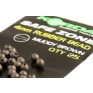 KORDA SAFE ZONE RUBBER BEAD 4 MM.