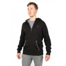 FOX LIGHTWEIGHT BLACK / CAMO ZIP HOODIE  ULTIME TAGLIE L E XXL