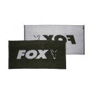 FOX BEACH TOWEL ASCIUGAMANO VERDE/ARGENTO