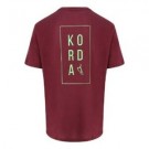 KORDA LE LOYAL TEE BURGUNDY  