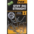 FOX EDGES STIFF RIG STRAIGHT