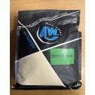 ANY WATER. SOYA FLOUR