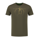 KORDA LE SUBMERGED TEE OLIVE T-SHIRT  NEW