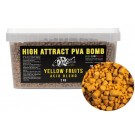 OVER CARP BAITS PVA BOMB YELLOW FRUITS 2 KG