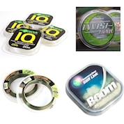 Tutti i Fluorocarbon, monofili conici e stiff (rigidi) per il carpfishing del catalogo